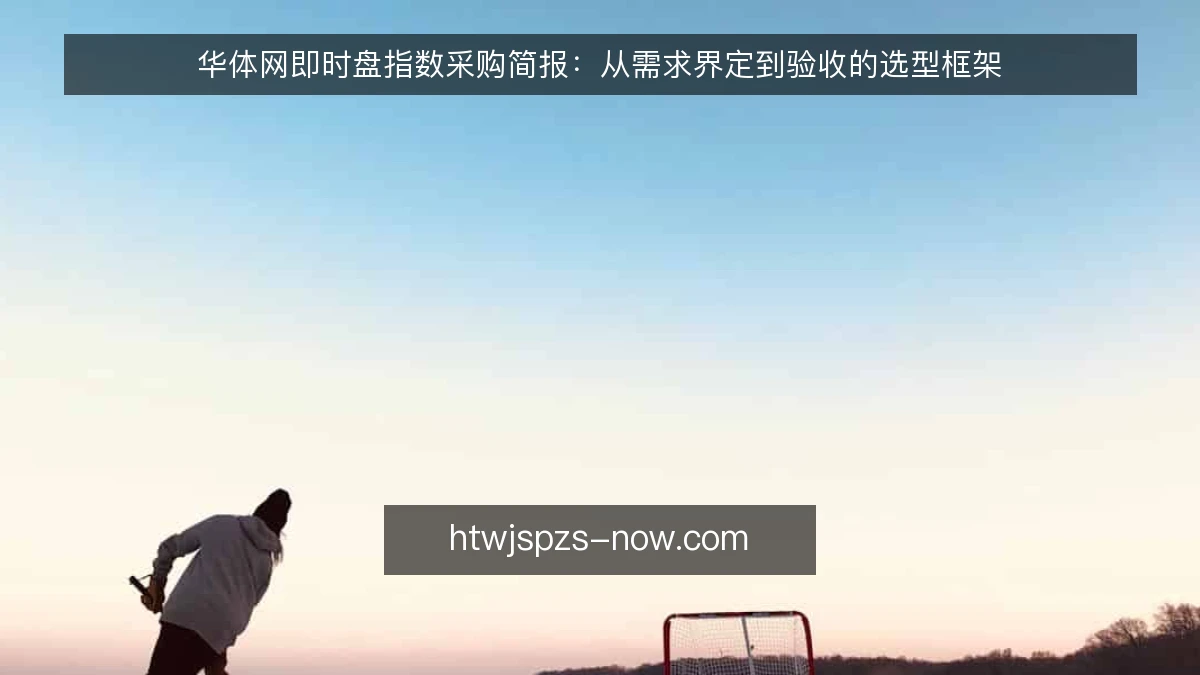 华体网即时盘指数采购简报：从需求界定到验收的选型框架